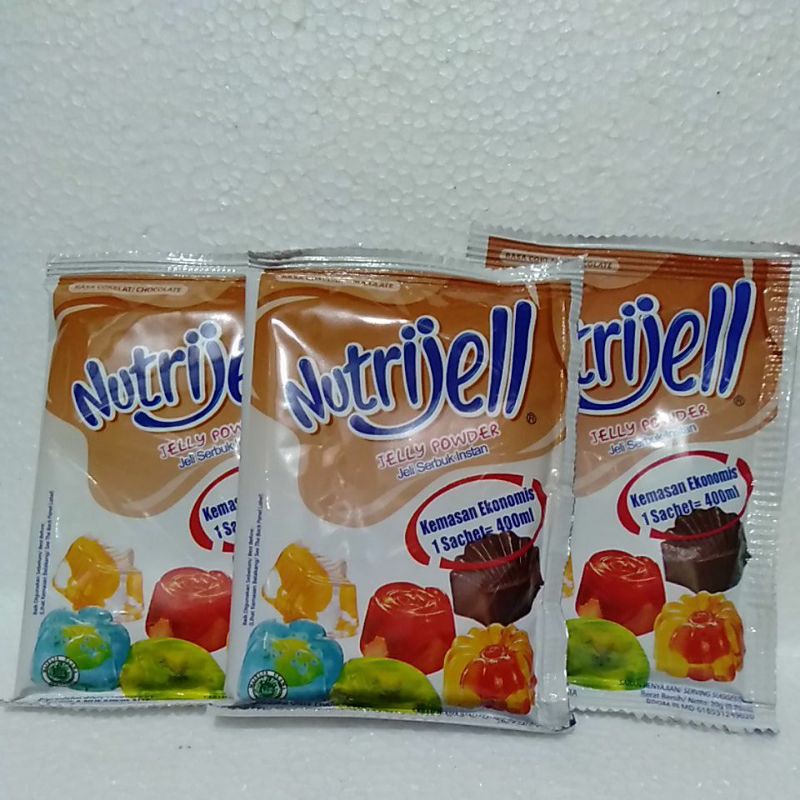 

nutrijell coklat kemasan ekonomis | nutrijel cokelat 20g