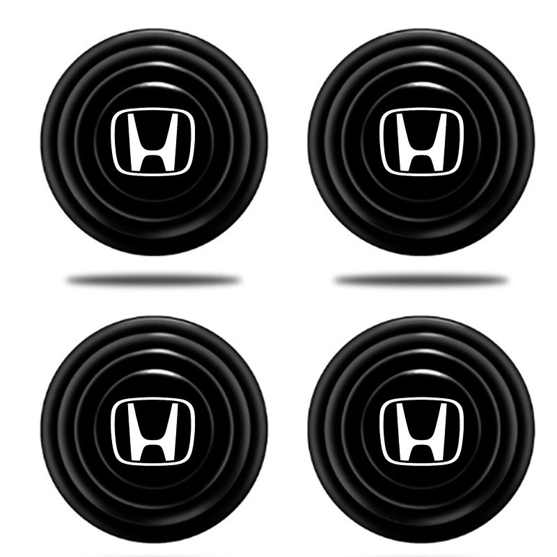 4 / 8 / 12Pcs Stiker Peredam Kejut Pintu Mobil Untuk Honda Civic Accord CRV Hrv Jazz