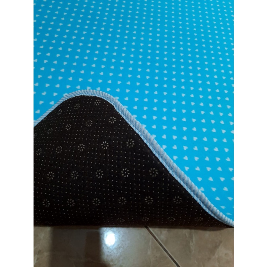 Karpet Busa FONIX Malaysia Bulu Super Lembut Anti Slip 100 x 150 Minimalis F111, Rasfur Korea-4