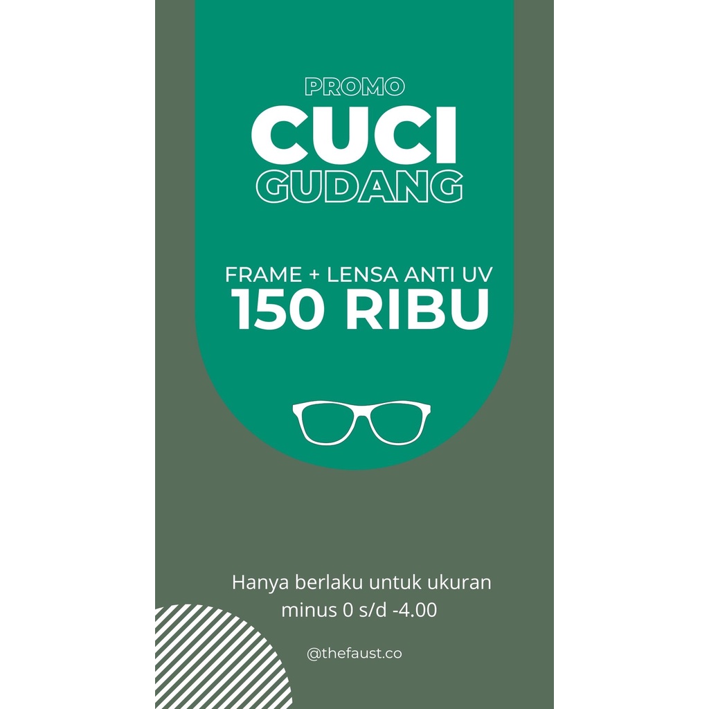 KACAMATA MINUS PHOTOCROMIC  PAKET HEMAT 150RB