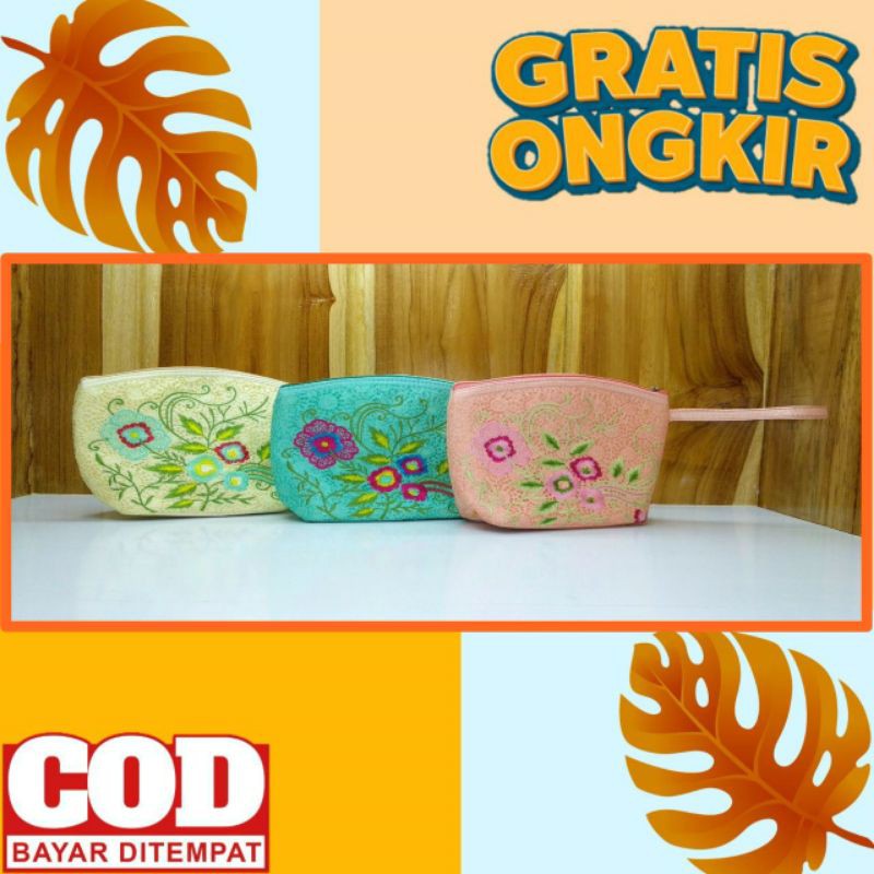 Tas Makeup Bordir Khas Tasikmalaya