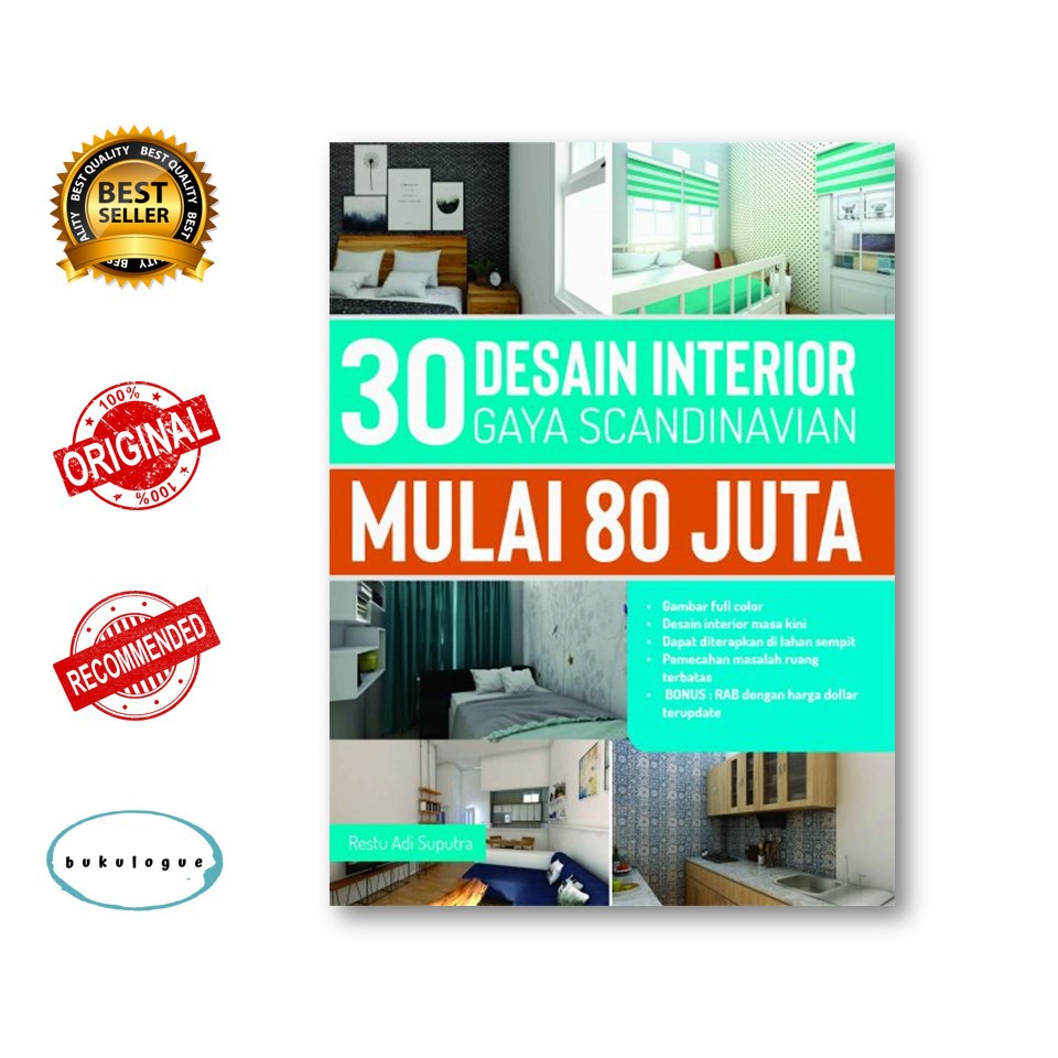 Bundling Buku Desain Rumah Interior Scandinavian Shopee Indonesia