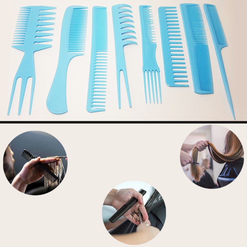 Jual Sisir rambut Sisir Set Isi 8 Pcs | Shopee Indonesia