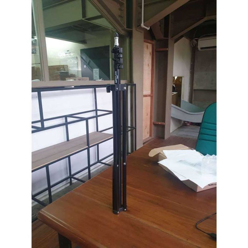 Stand Tripod 3 Section 200cm  Portable Lighting / Thermometer Dinding