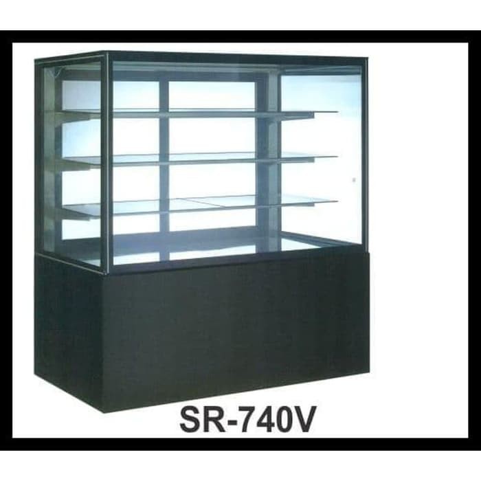 Rectangular Cake Showcase GEA SR-740V Etalase Kue Original