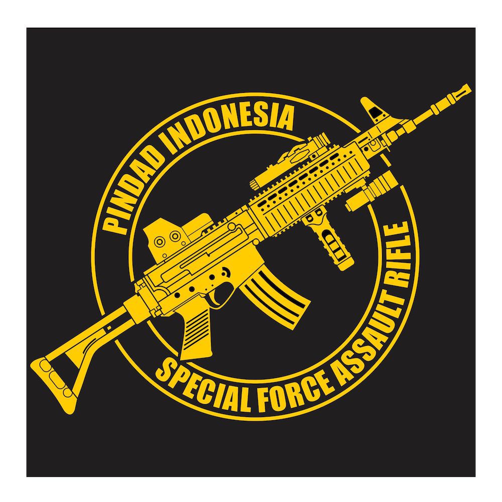 Pindad SS2 series 5 Cutting Sticker