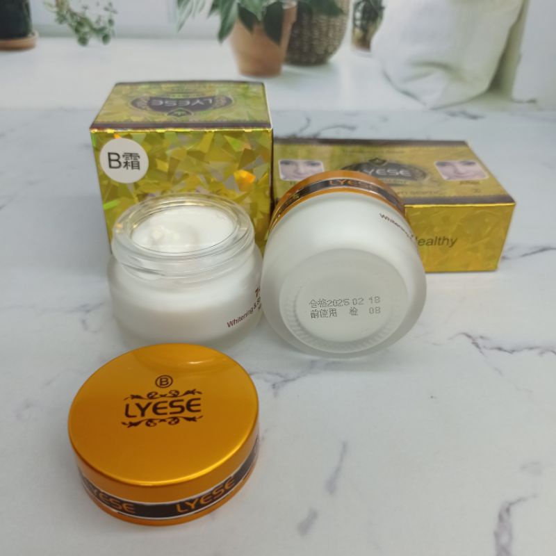 Cream Lyese Siang Malam dan Paket | 7 days whitening