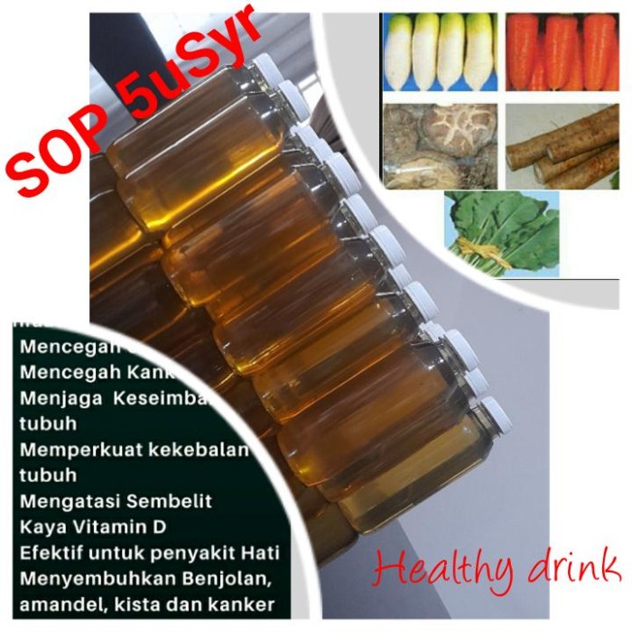 

SOUP 5 Unsur Sayur (SOP 5uSyr) (500 ml) (BERKUALITAS)