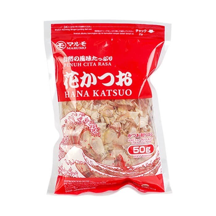 

Marumo Hana Katsuo 50gr - Katsuobushi - Bonito Flakes - Topping Takoyaki 50 gr