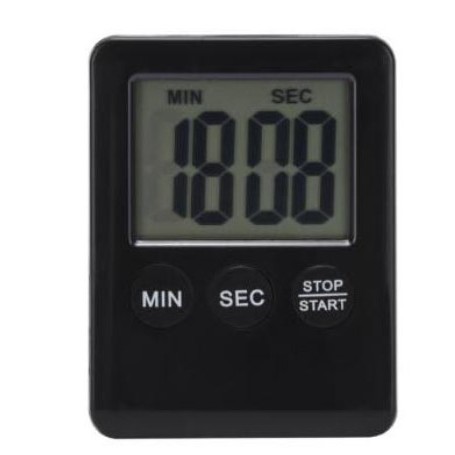 [TIMER COOK] - Yoiheng Mini Timer Digital Dapur - 704AAB - Black