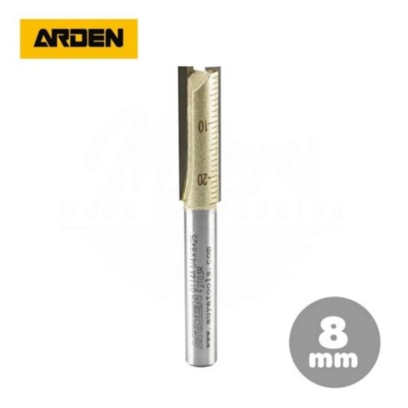 ARDEN ROUTER 1/4 x 8 MM / ROUTER BIT BY ARDEN / PISAU PROFILE