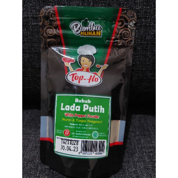 

Lada putih bubuk (white pepper powder) 23gr