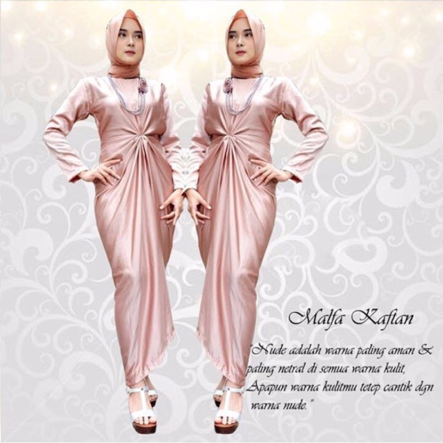 Gamis Kaftan Pola Baju Kaftan Style Gamis