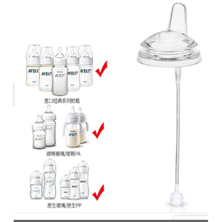 Poleey Aksesoris Untuk Botol Susu Philips Avent Wide Neck Bpa Free Food Grade