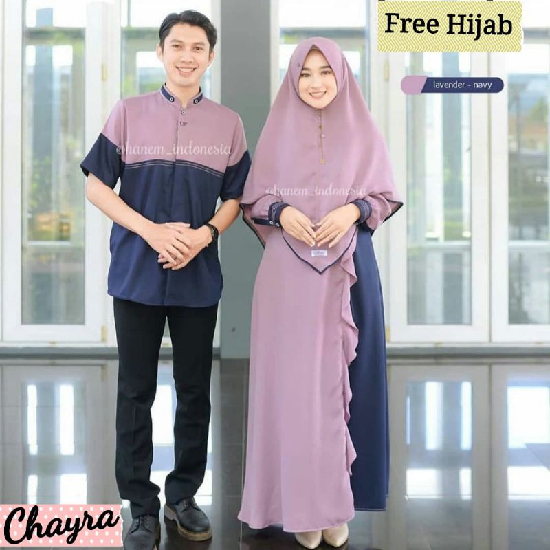 Baju Gamis Dress Couple Busui Polos Koko Pasangan Kondangan Wanita Syari Pria Mama Papa Ayah Ibu Cow