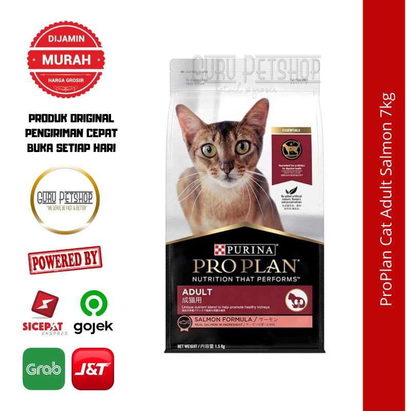 Pro Plan Cat Adult Salmon 7kg Freshpack / Proplan Cat Salmon 7kg / Pro Plan Salmon 7kg