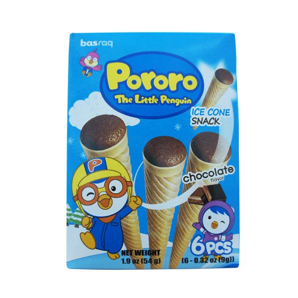 

Pororo Ice Cone Chocolate - Snack Korea Ice Cone Rasa Coklat