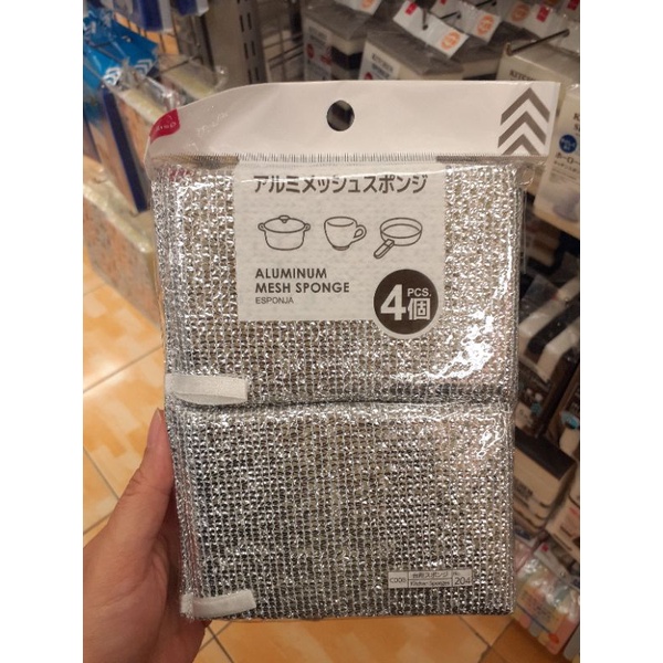 Daiso Aluminium Mesh Ponge