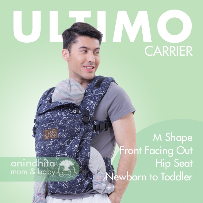 [PROMO Free Gift] [Terlaris Bergaransi] CUDDLEME ULTIMO Hipseat Baby Carrier  Cuddleme  Gendongan Bayi Hip Seat