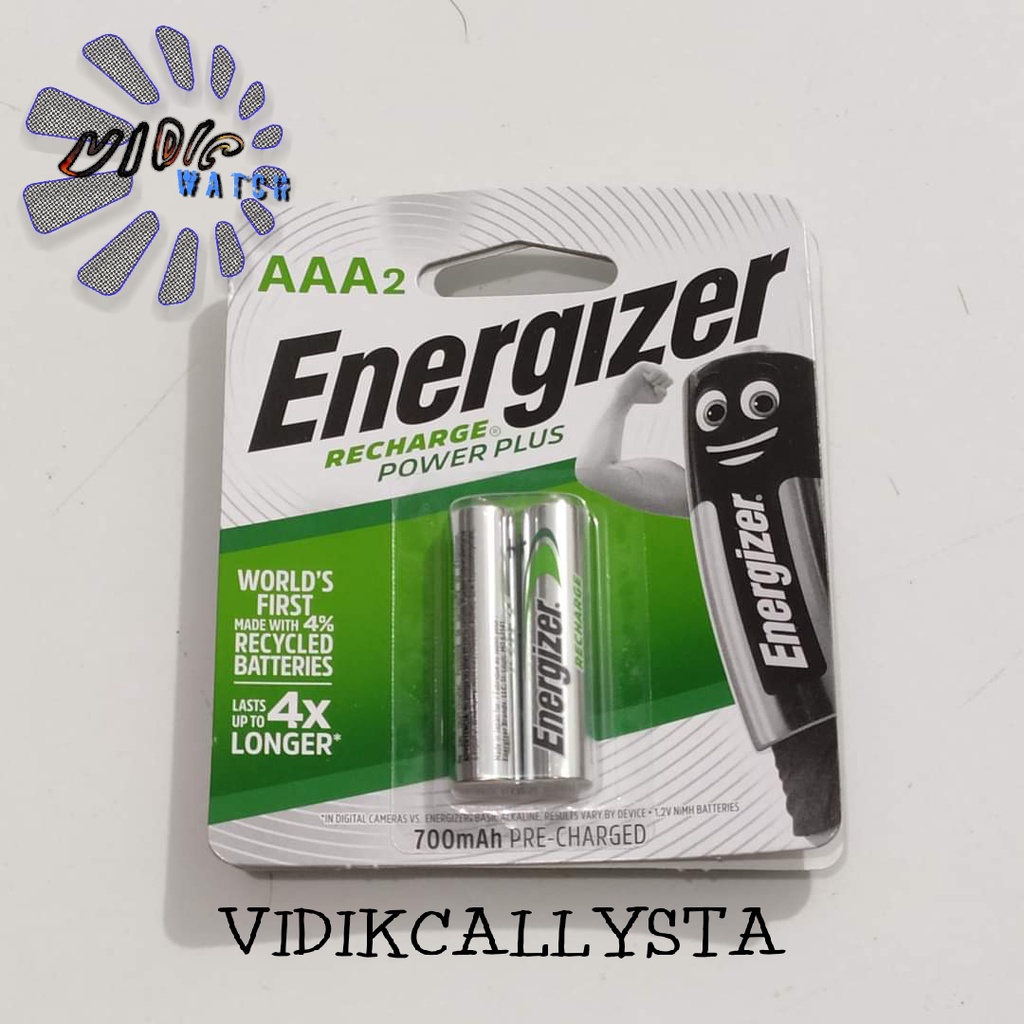 BATERAI ENERGIZER RECHARGE EXTREME A2 A3 AA AAA HR6 HR03 ISI ULANG CAS ULANG