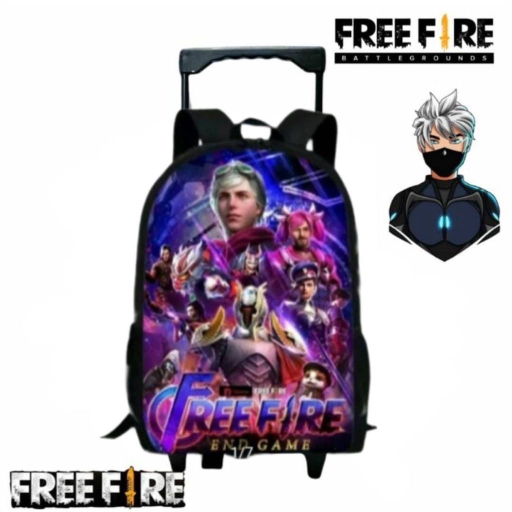 rasta_bags17 - Tas Ransel Troly Free Fire Baru Best Seller