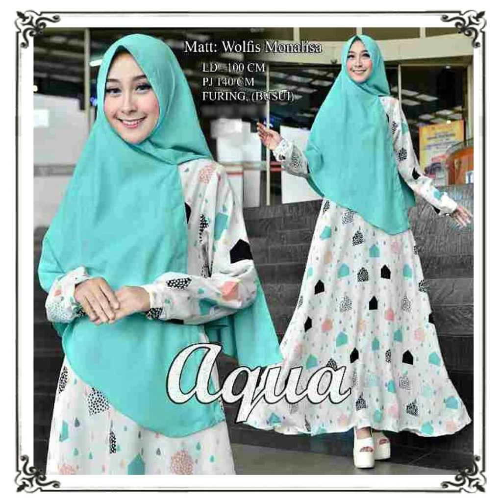 AQUA RAIN MONALISA GAMIS by NSH