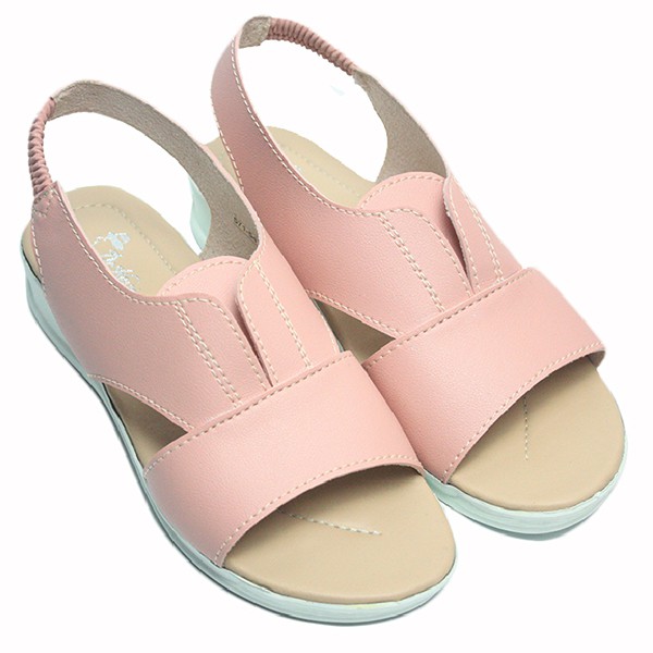 Dr. Kevin Women Flat Sandals Sandal Treples Wanita 571-547 - (3 Warna) Salem, Putih & Tan-3