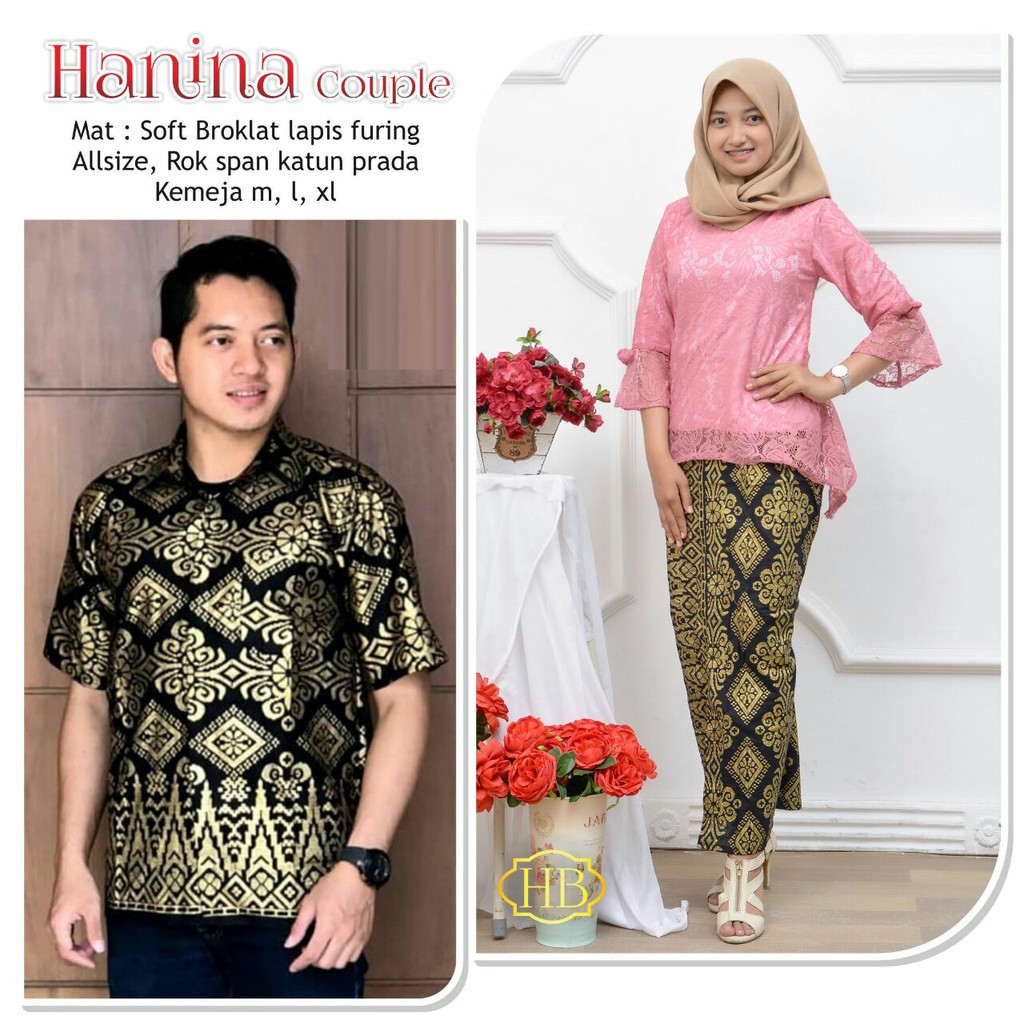 GROSIR BATIK HANINA COUPLE