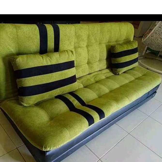 Sofa bed bludru/Sofa minimalis