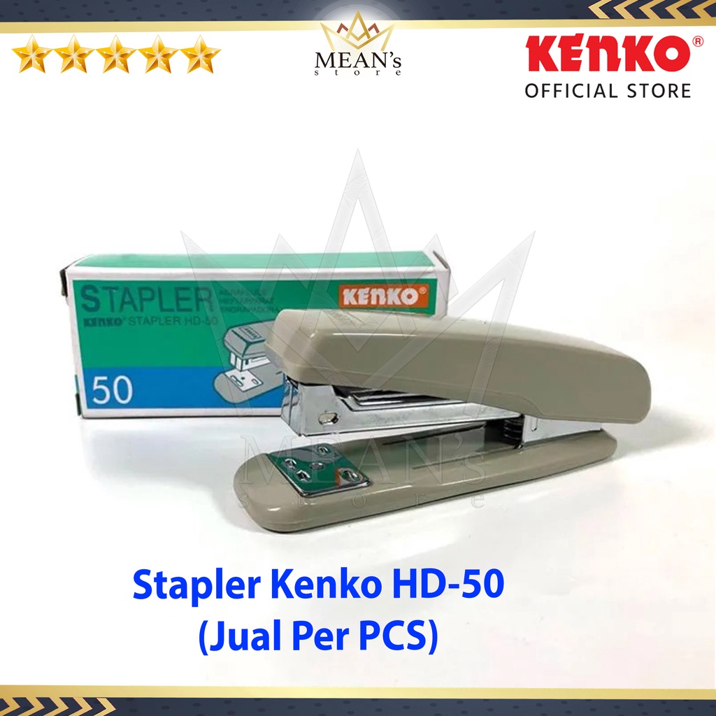 

Stapler Kenko HD-50 / Hecter HD 50 / Alat Stapler Tangan HD50