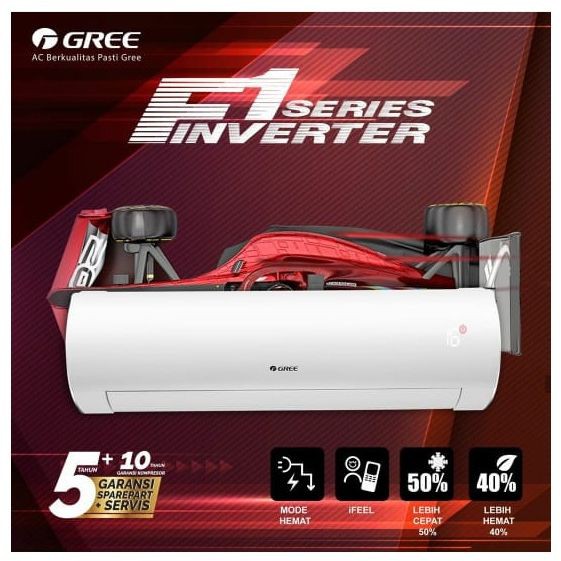 AC GREE 2 PK GWC-18F1 INVERTER 2 PK