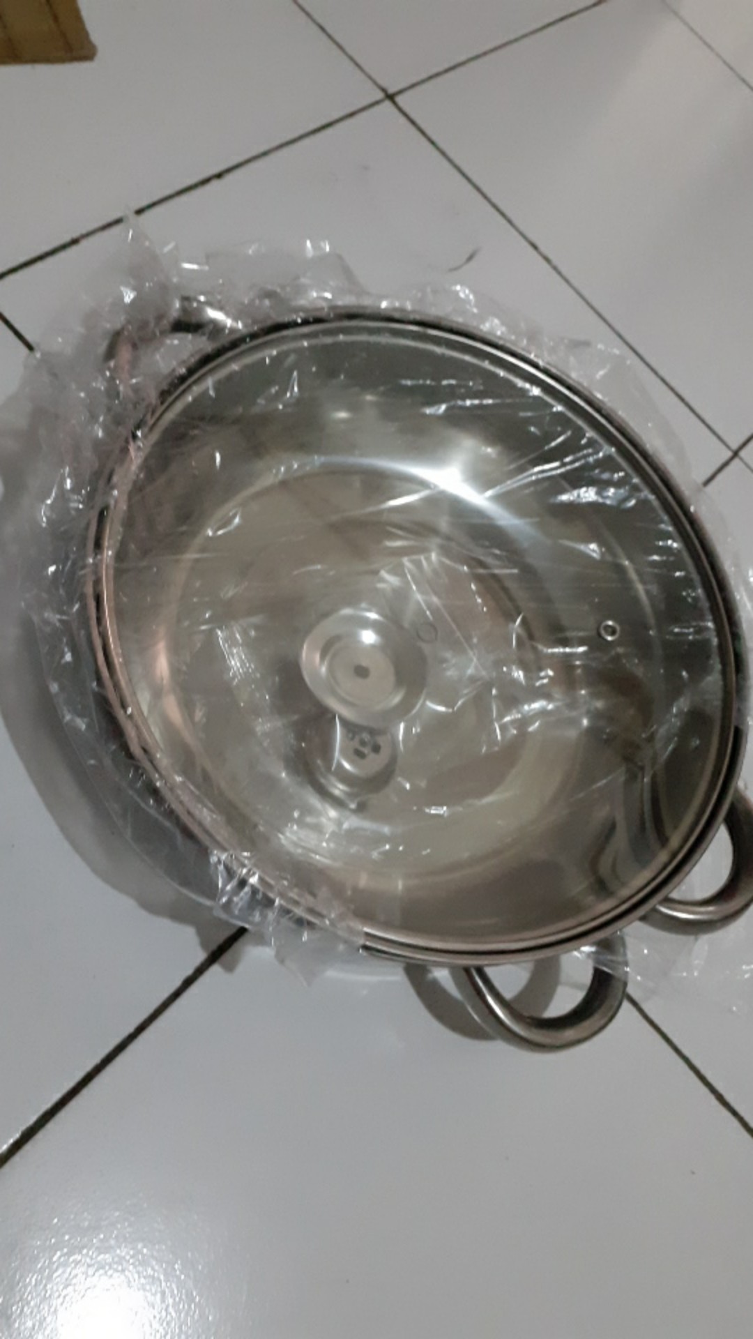 Dandang Steamer Panci Kukus Susun Stainless Steel Double Pan Serbaguna Alat Masak Dapur Dimsum Rumah