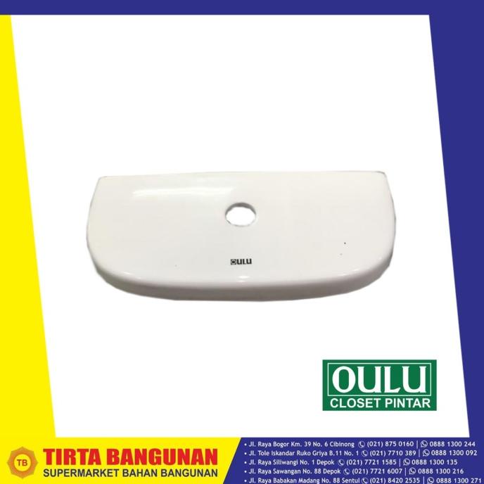 TUTUP TANGKI CLOSET OULU A626 PUTIH
