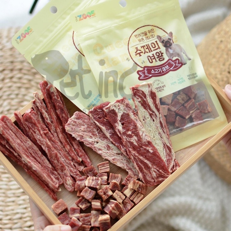 The zoos korea air dried beef jerky