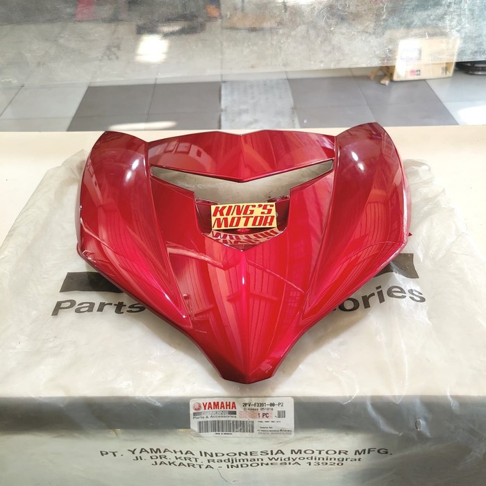 PANEL FRONT, TAMENG DEPAN JUPITER MX KING MERAH MARUN (2PV-F3391-P2)