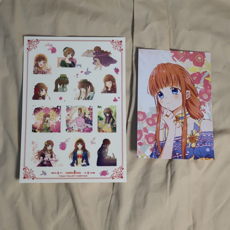 SIBAP JENNETE SET POST CARD + STICKER SHEET