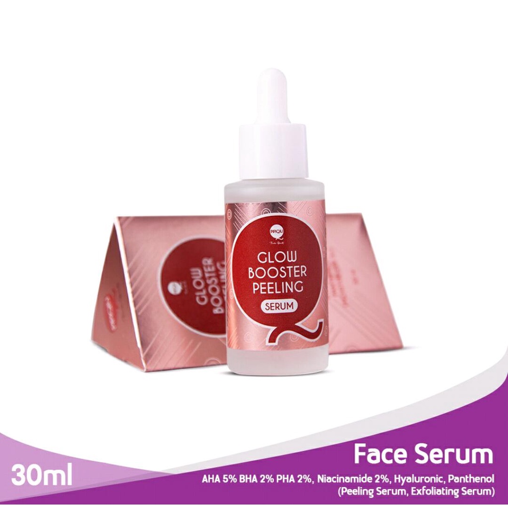 Pipiqiu Glow Booster Peeling Serum 30 ml (PPBS) untuk Membersihkan Komedo