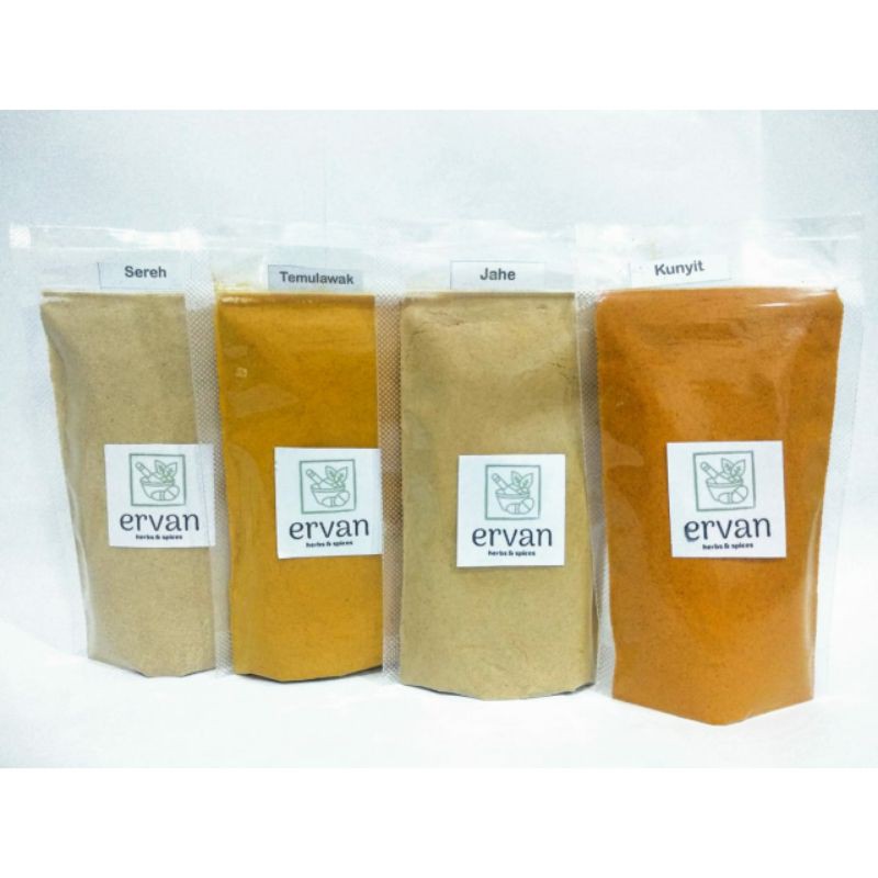 

MPON MPON PAKET 400 gram. JAHE TEMULAWAK KUNYIT SERAI.