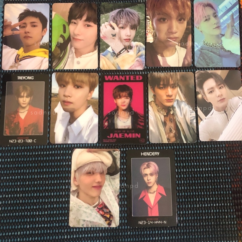 official nct pc photocard beatbox digipack mixtape dream 127 boom gojek nabi hello future milkita em
