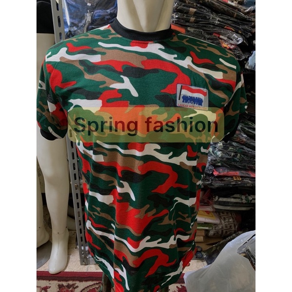 Kaos Laskar Merah Putih Tangan Pendek