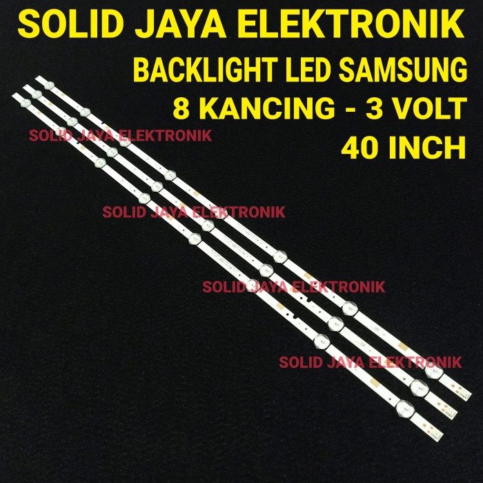 BACKLIGHT SAMSUNG UA 40J5000 40M5000 AK DK 8K 3V UA40M5000 UA40J5000