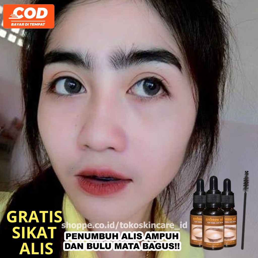 Penumbuh Alis Tebal Cepat Wanita // Pelebat Bulu Mata Dan Alis / Penumbuh Bulu Mata Dan Alis Permanen / Penumbuh Bulu Mata Dan Alis // Penebal Alis Dan Bulu Mata // Eyebrow Oil Asli Original // Serum Bulu Mata Dan Alis // Serum Penumbuh Alis Dan Bulu Mata