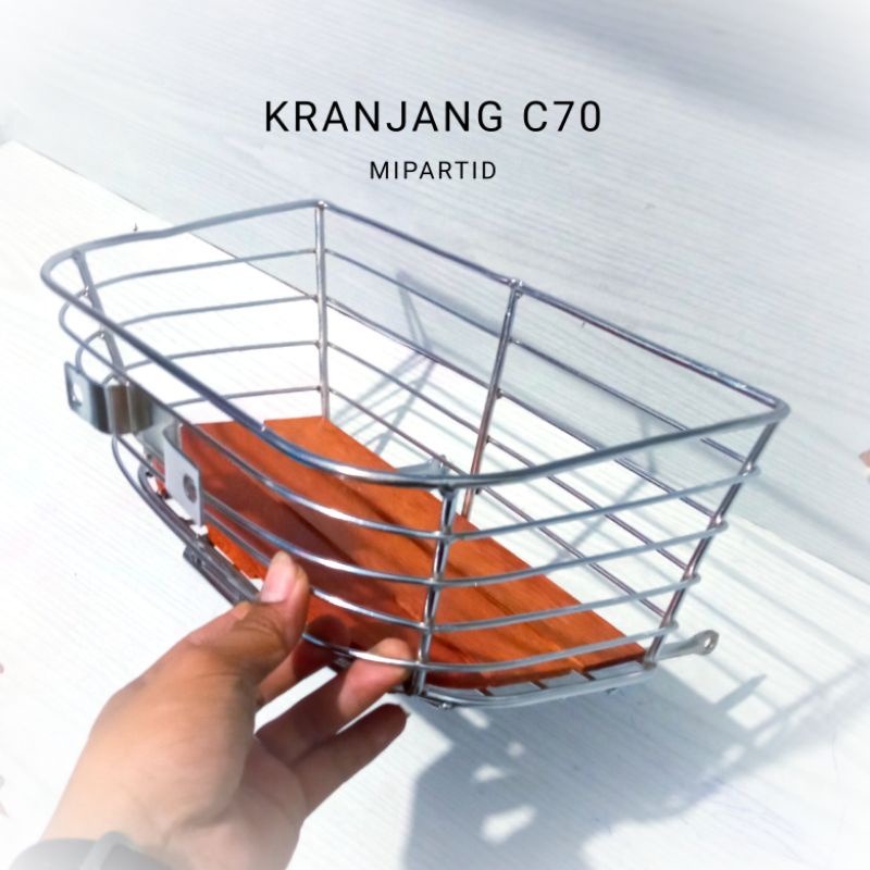 kranjang depan c70 + papan