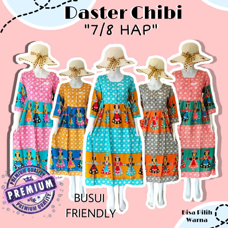 Daster Batik 7/8 Kekinian| Rayon Premium| Busui Friendly HAP ORI Modis