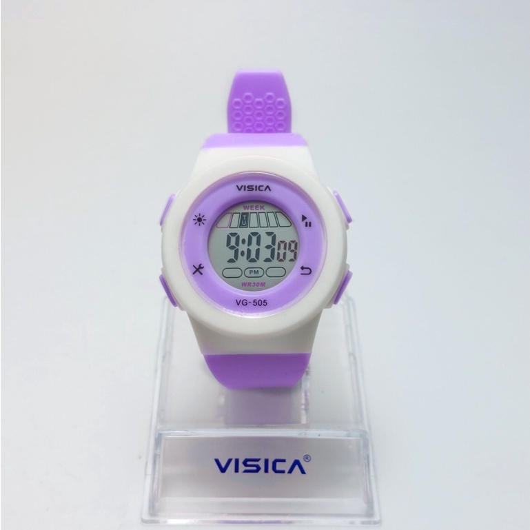 JAM TANGAN DIGITAL ANAK REMAJA UNISEX WATER RESIST FREE BOX VG-505