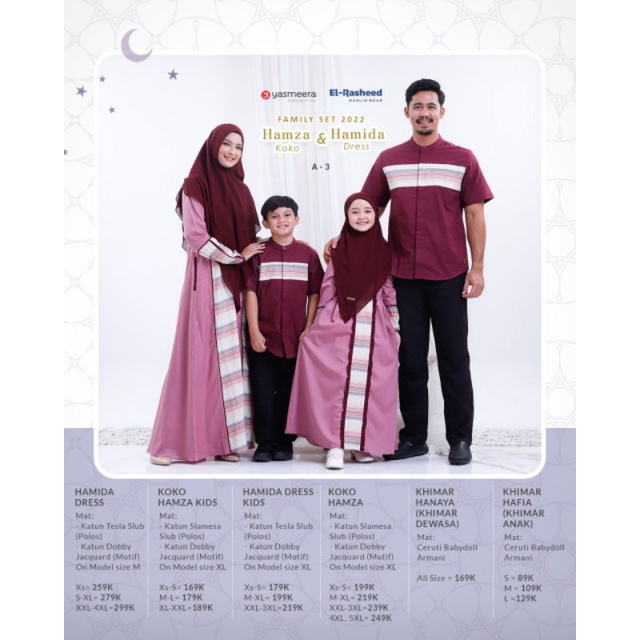 Booking Sarimbit Hamza Hamida Yasmeera 2022