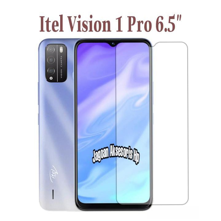 KOREAN Tempered Glass Itel Vision 1 Pro 6.5 inchi Anti Gores Kaca Screen Guard 9H 2.5D 0.3mm