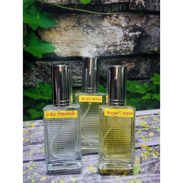 PARFUM REFIL HUGO BOSS D & G IMPERATIK BULGARI AQUA 30ML