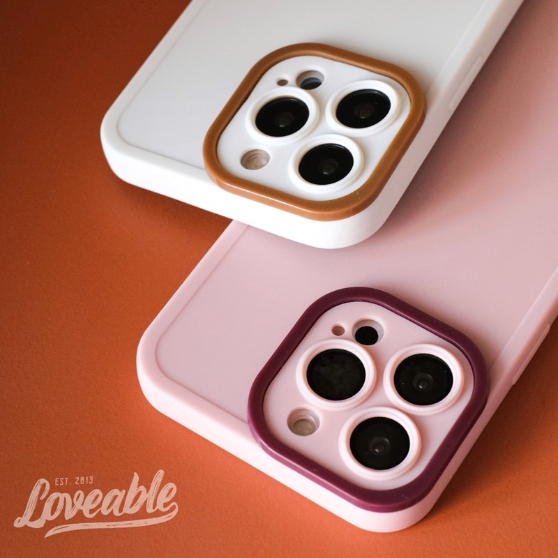 minimalist korean square case iphone 12 13 pro max