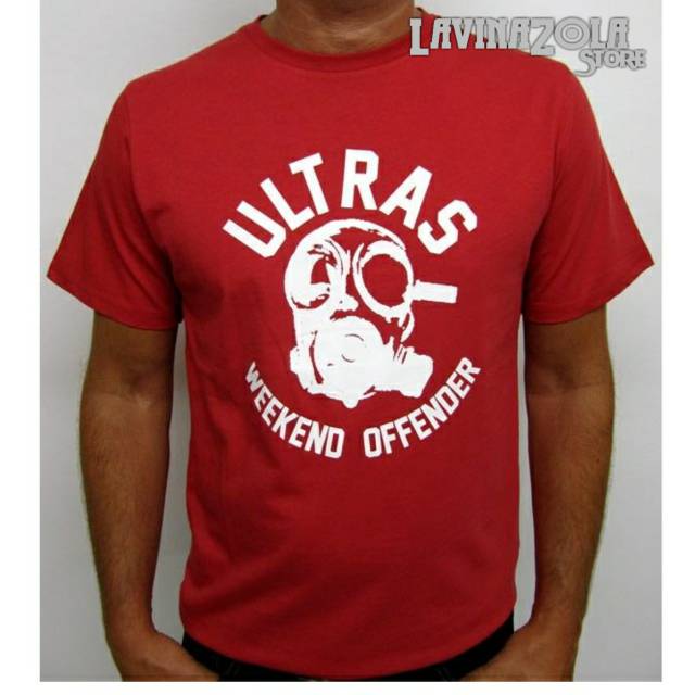 Tshirt baju kaos weekend offender ultras merah casuals persib persija football